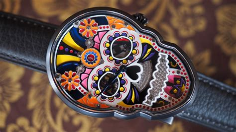 The history of skull watches, and modern skull wristwatches